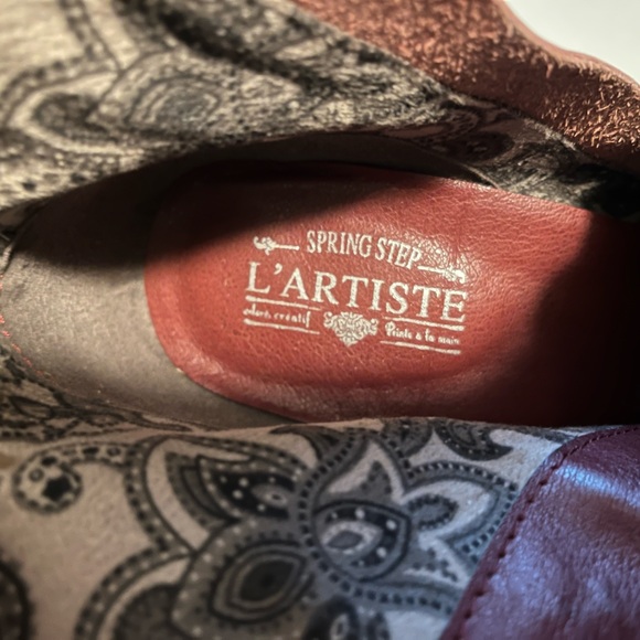 L'Artiste by Spring Step - Wonderland Mid Calf Heeled Boot - UK 40 / US 9 - Picture 3 of 10